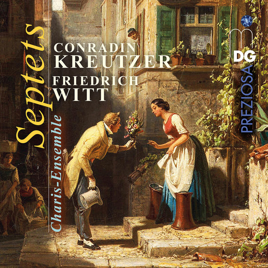 the album cover for Charis Ensemble - Kreutzer & Witt: Septets