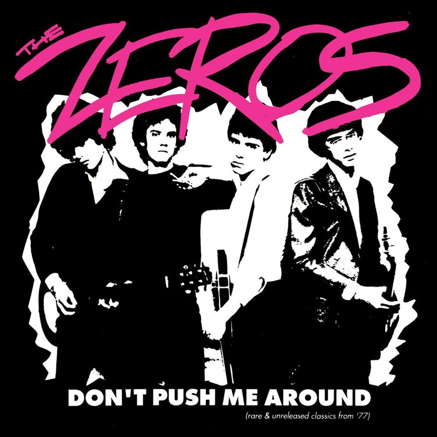 the album cover for Zeros - Don't Push Me Around