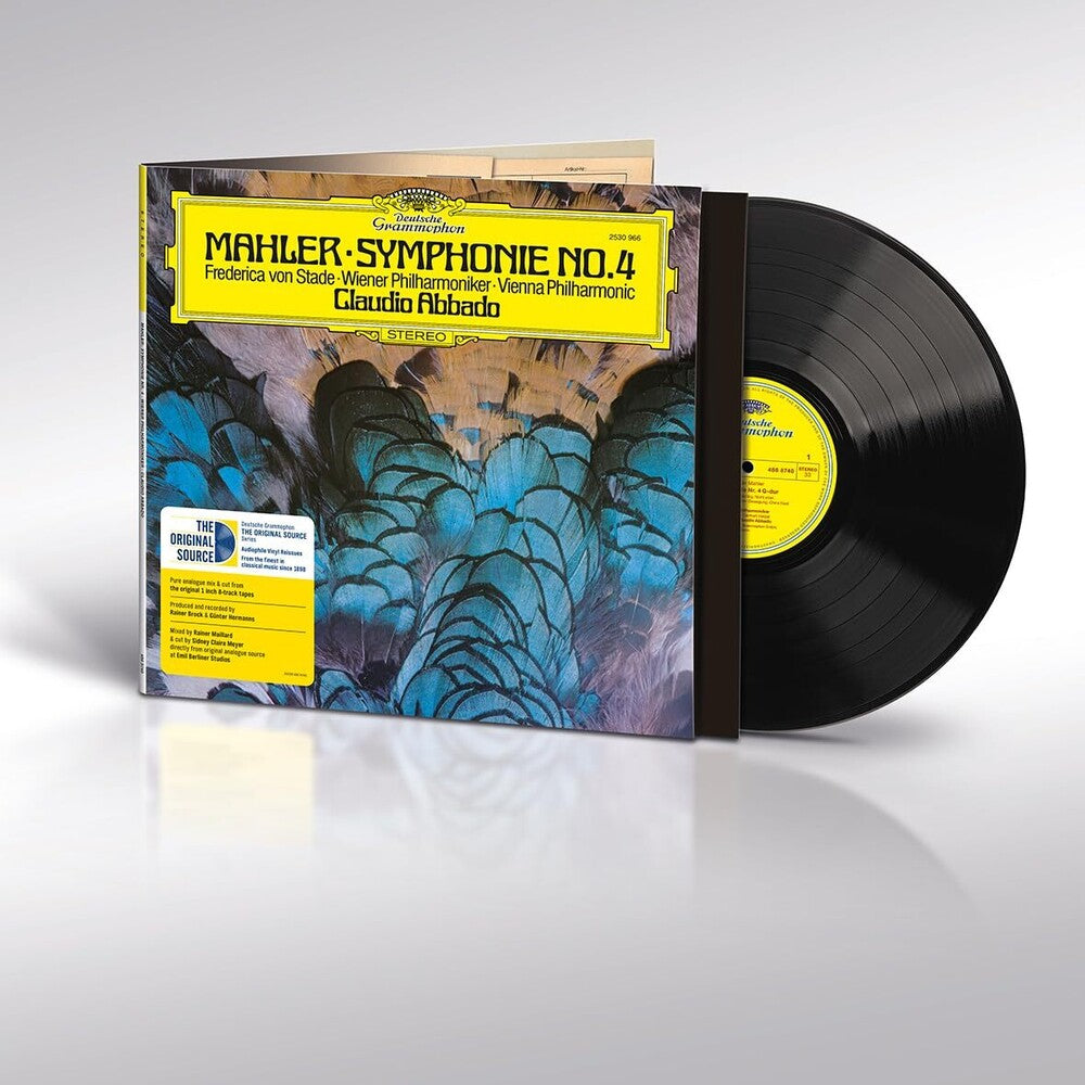 the album cover for Claudio Abbado  / Wiener Philharmoniker - Mahler: Symphony No. 4 (The Original Source Serie)