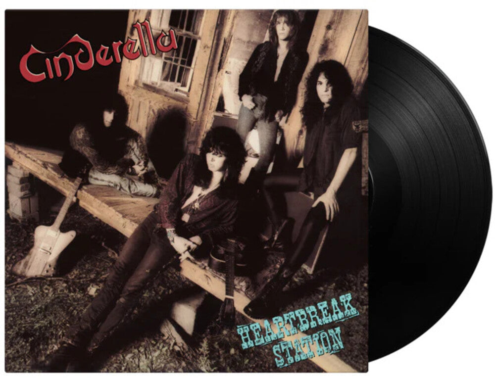 the album cover for Cinderella - Heartbreak Station [180 Gram]