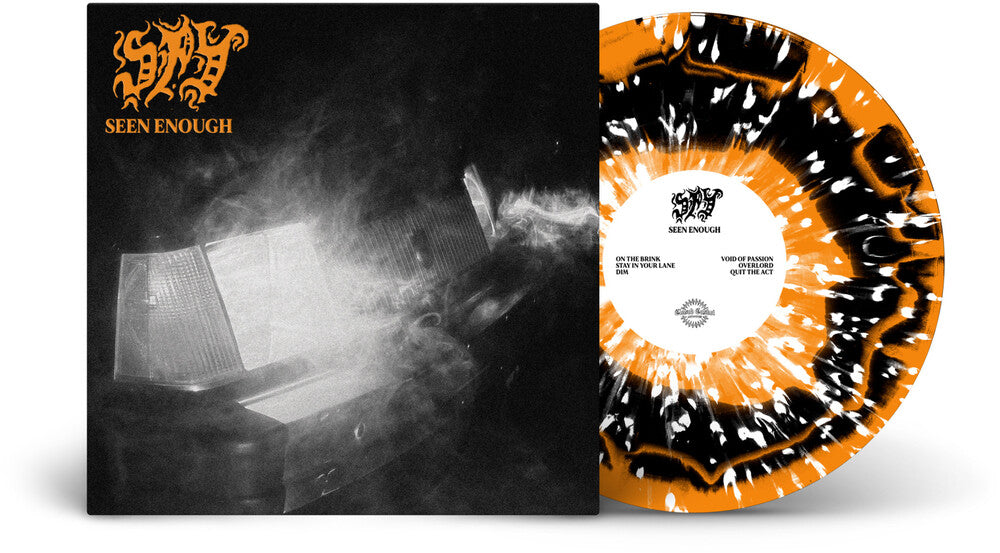 the album cover for Spy - Seen Enough (Blk) [Colored Vinyl] (Org) (Wht) (Spla)