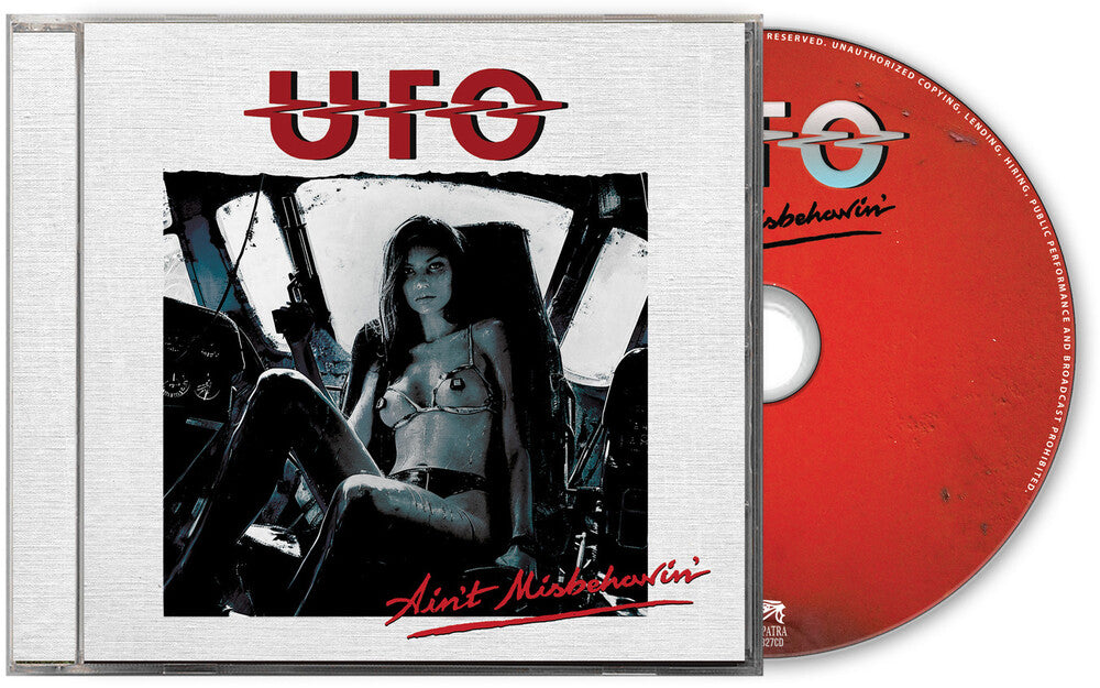 the album cover for UFO - Ain't Misbehavin' - Deluxe