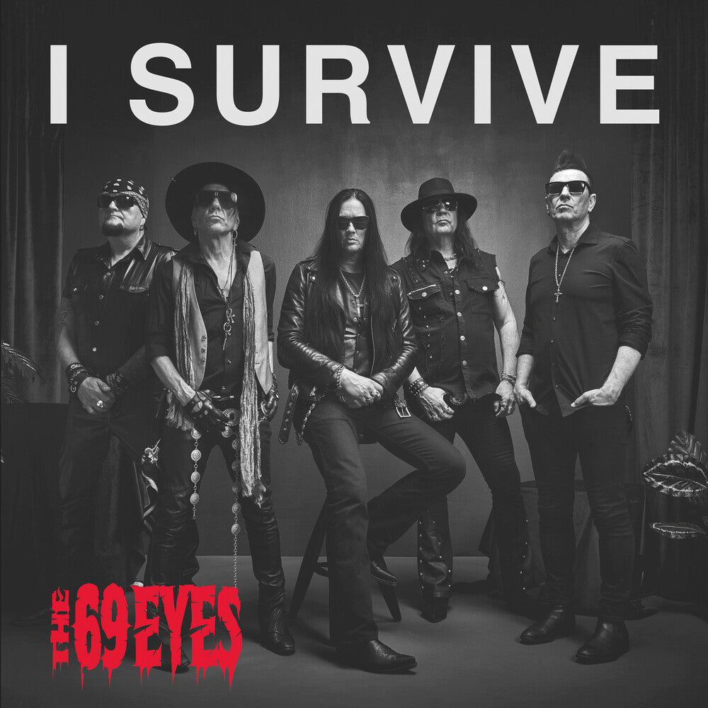 the album cover for 69 Eyes - I Survive (Ep)