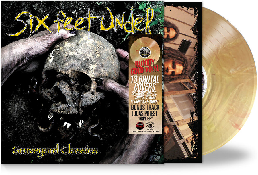 the album cover for Six Feet Under - Graveyard Classics (Bonus Track) [Colored Vinyl] [Limited Edition]