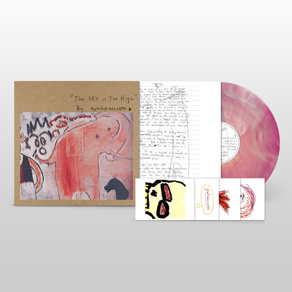 the album cover for Graham Coxon - Sky Is Too High [Indie Exclusive Marble Pink]
