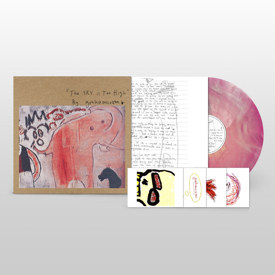 the album cover for Graham Coxon - Sky Is Too High [Indie Exclusive Marble Pink]