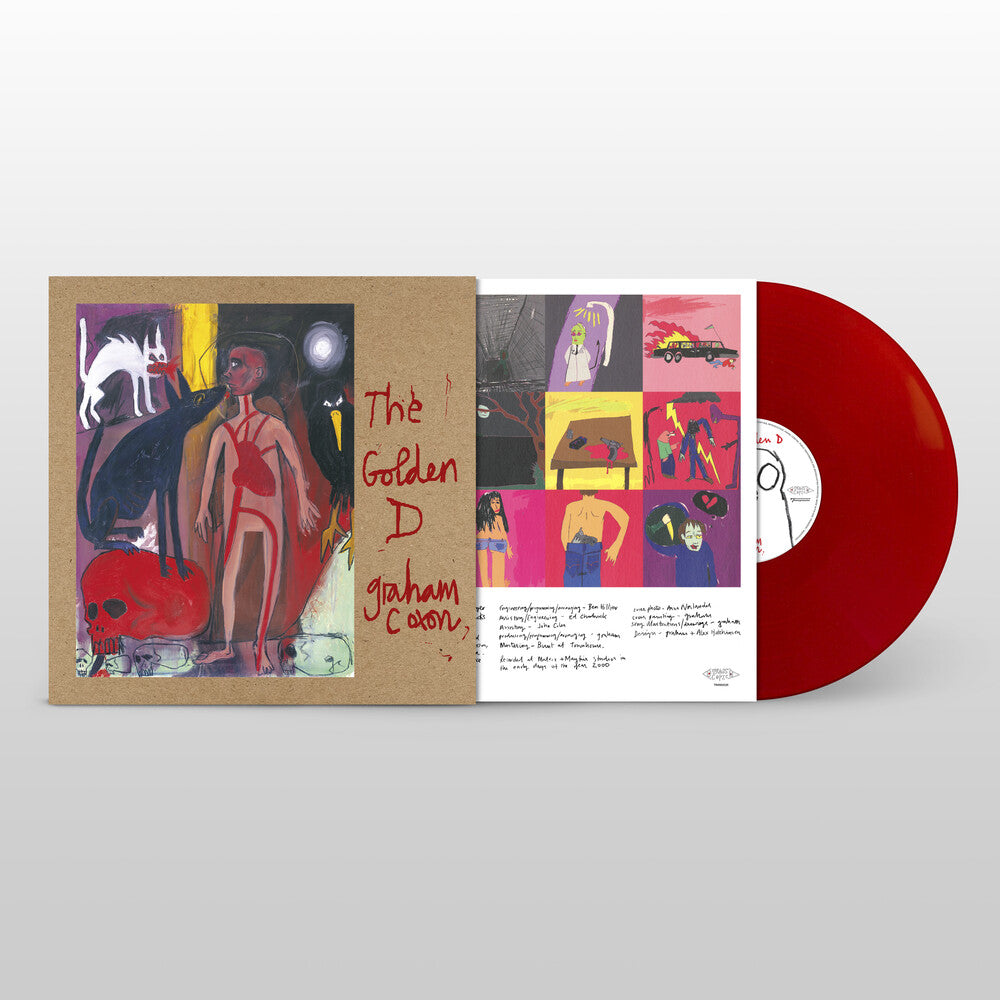 the album cover for Graham Coxon - Golden D [Indie Exclusive Red] (Reissue)