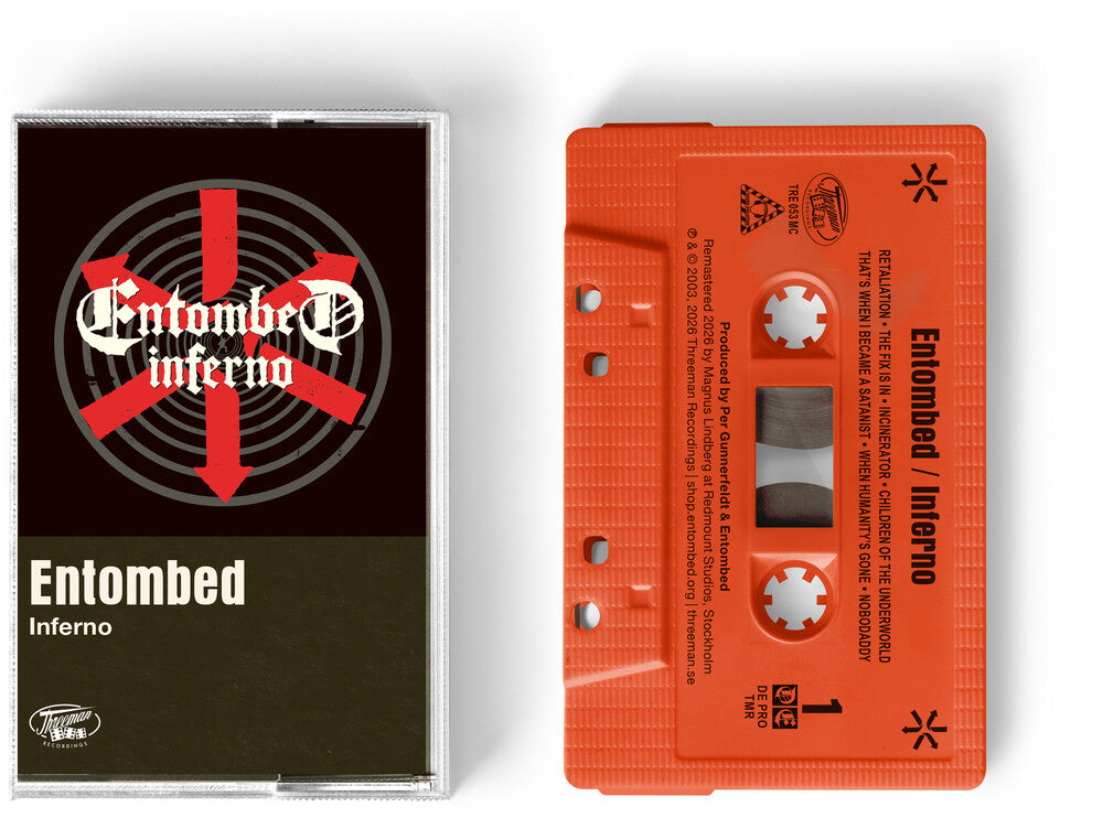 the album cover for Entombed - Inferno [Remastered] [Reissue]