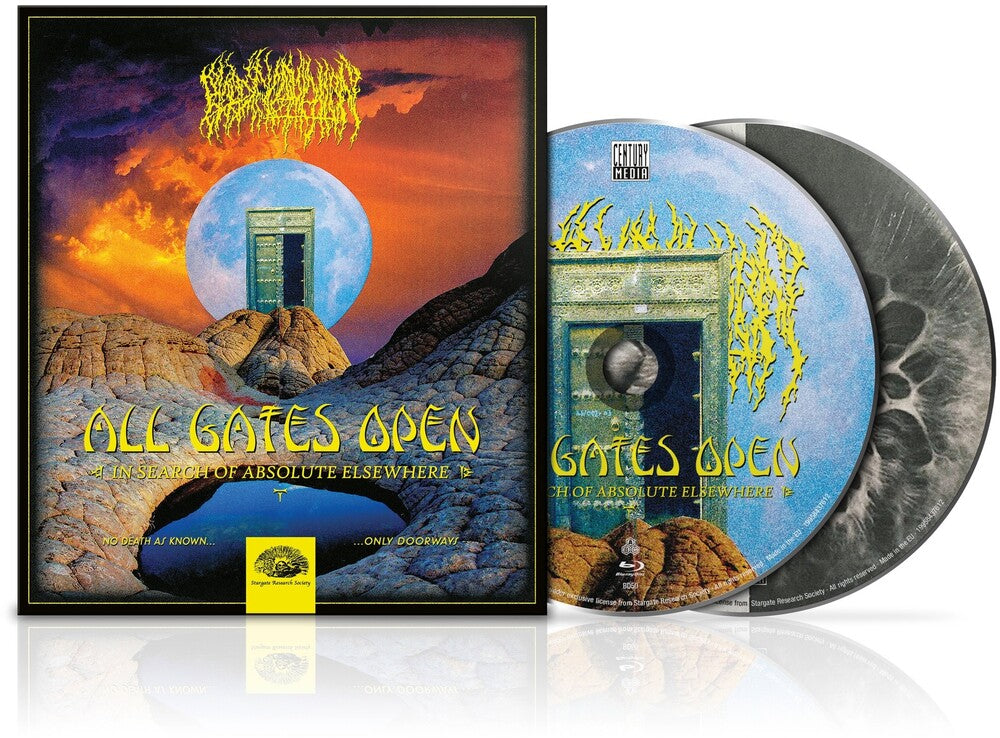 the album cover for Blood Incantation - All Gates Open (Original Motion Picture Soundtrack)