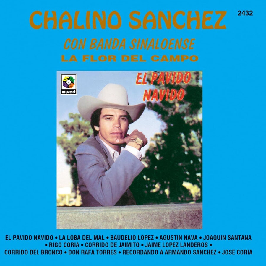 the album cover for Chalino Sánchez - El Pávido Návido