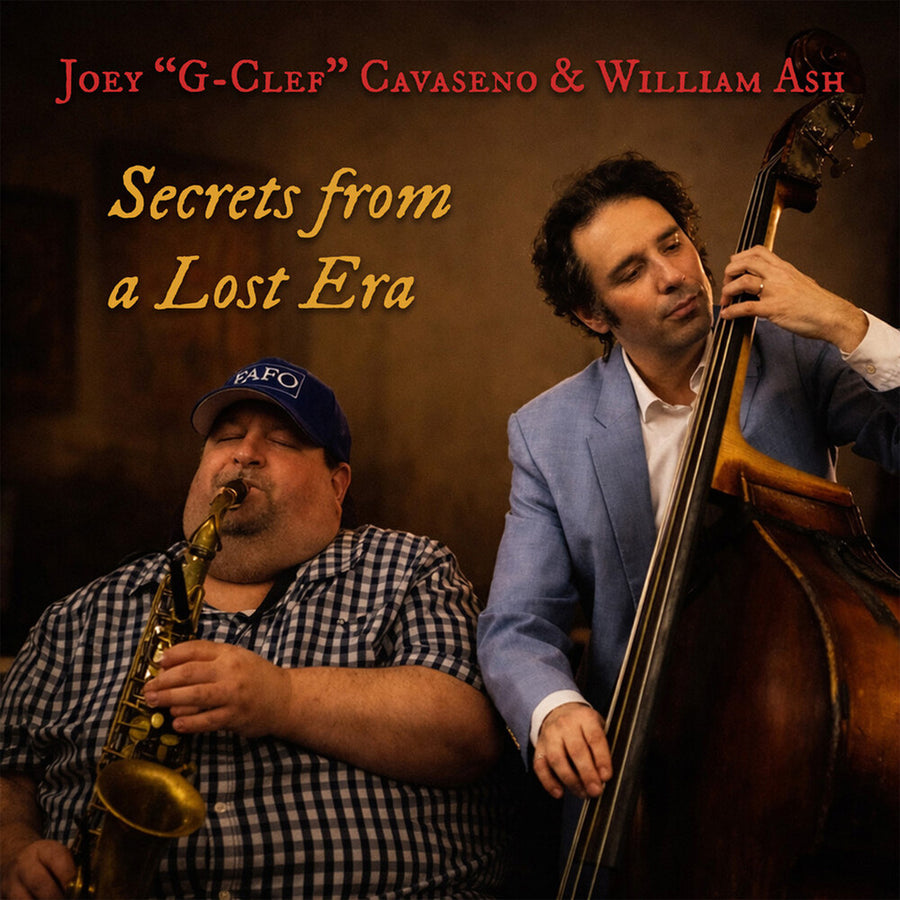 the album cover for Joey Cavaseno  / G-Clef / Ash,William - Secrets From A Lost Era