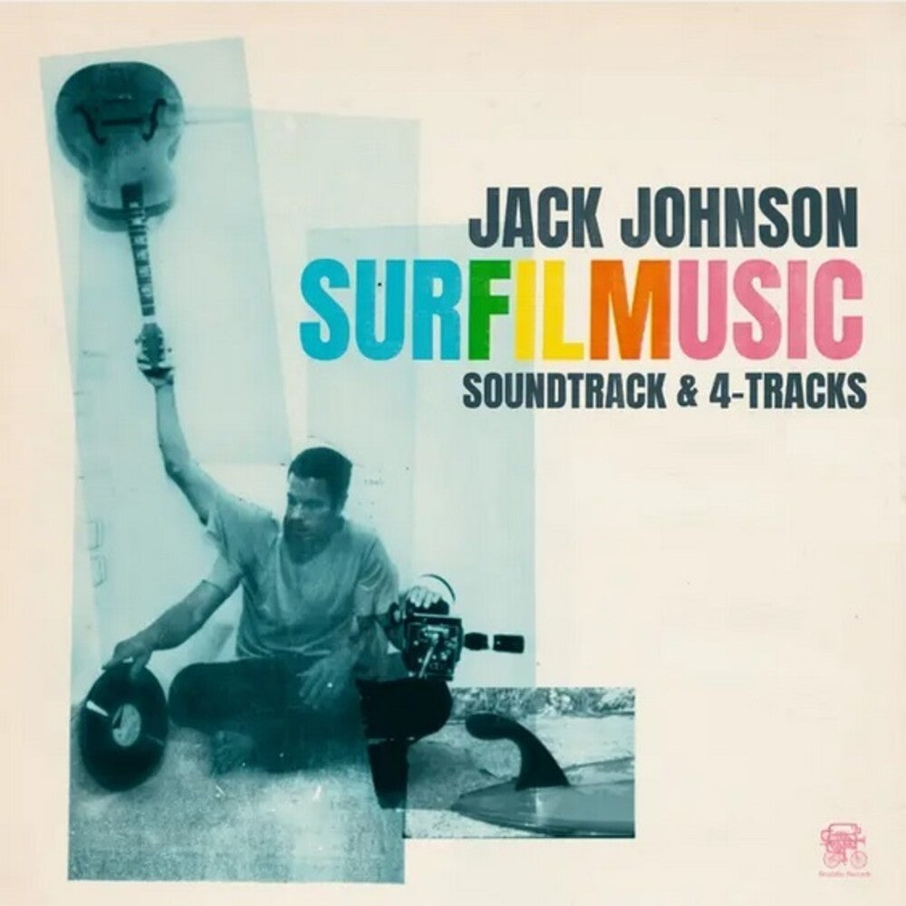 the album cover for Jack Johnson - SURFILMUSIC (Soundtrack & 4-Tracks) [Cassette]