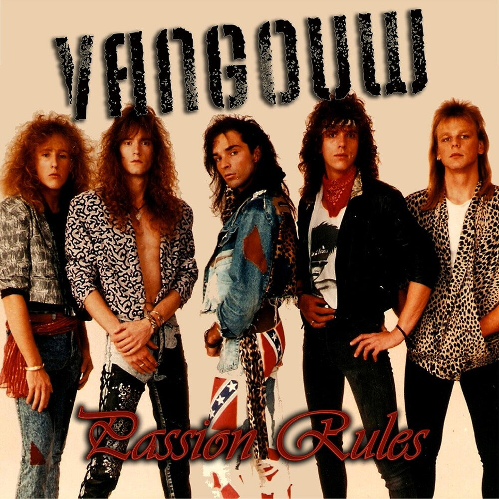 the album cover for Vangouw - Passion Rules (Uk)