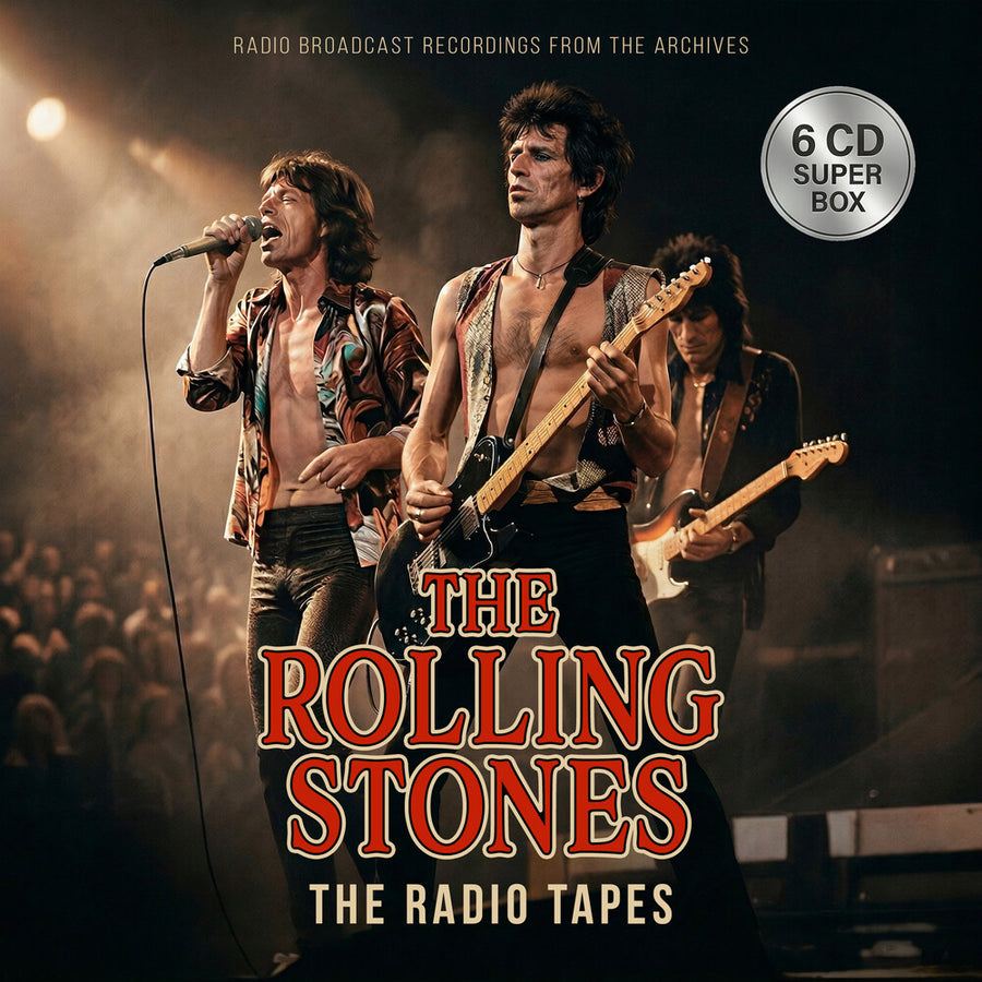 the album cover for The Rolling Stones - Radio Tapes (Box) [Limited Edition]