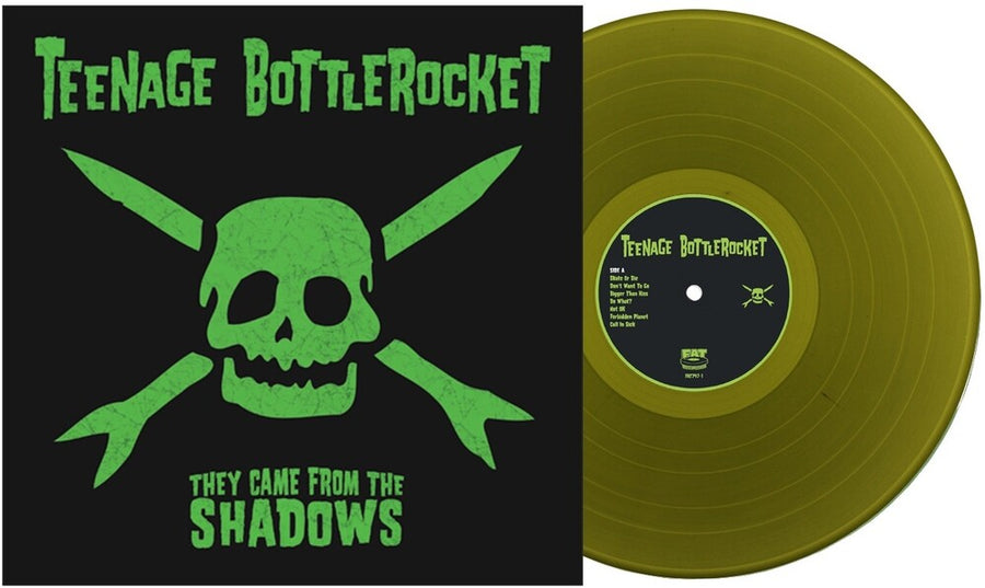 the album cover for Teenage Bottlerocket - They Came From The Shadows [Olive]