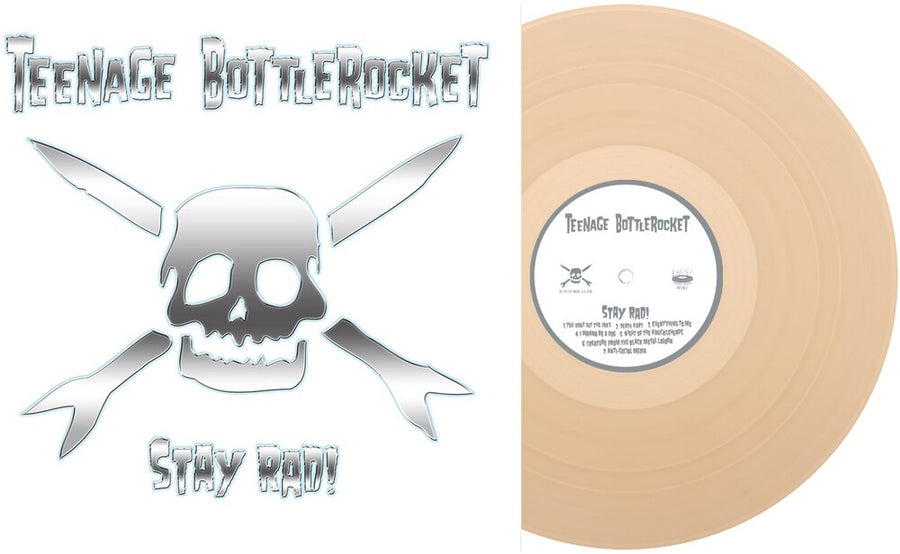 the album cover for Teenage Bottlerocket - Stay Rad [Beer Color]