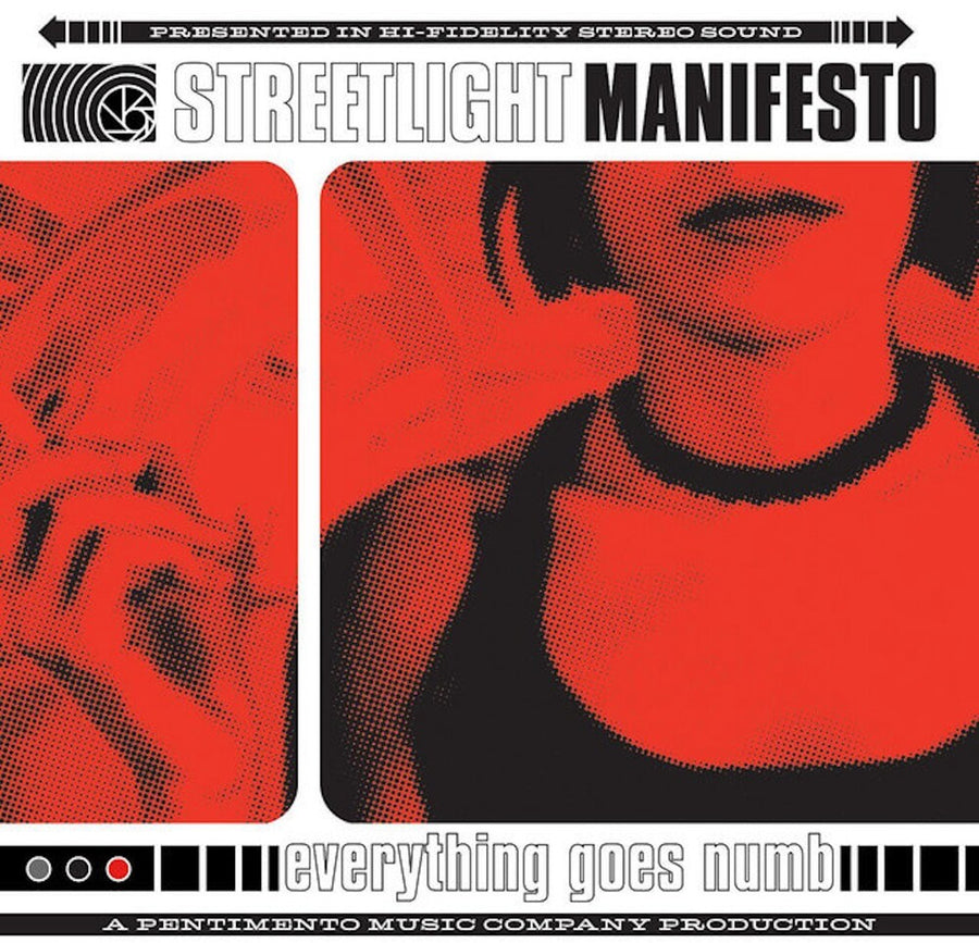the album cover for Streetlight Manifesto - Everything Goes Numb [Colored Vinyl] [Reissue]