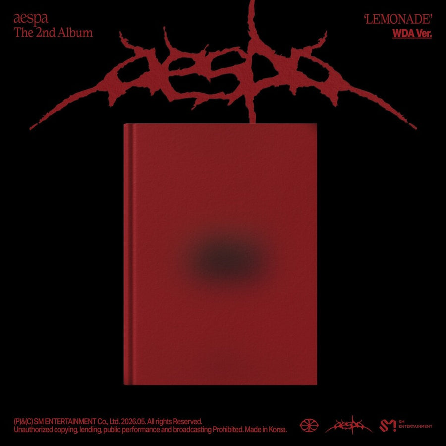 the album cover for Aespa - The 2nd Album ‘LEMONADE’ [WDA Ver.]