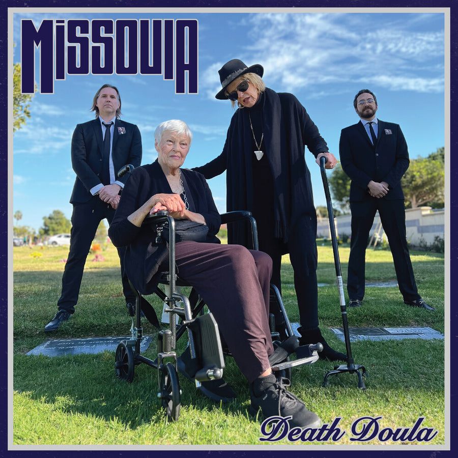 the album cover for Missoula - Death Doula