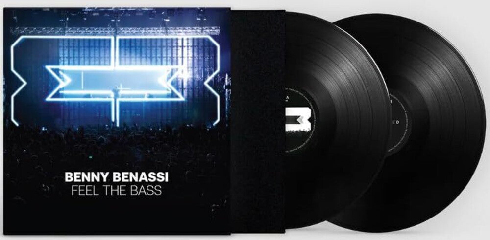 the album cover for Benny Benassi - Feel The Bass