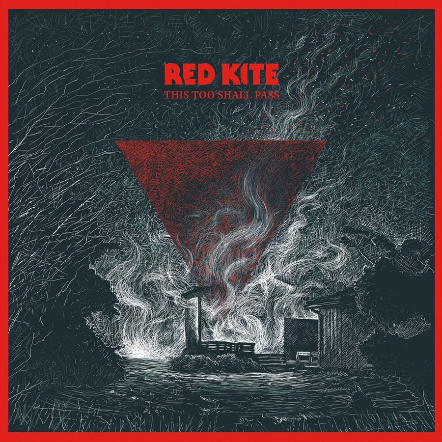 the album cover for Red Kite - This Too Shall Pass [Red]