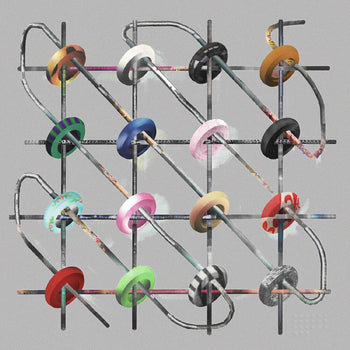 the album cover for feeble little horse - Bitknot [Indie Exclusive Metallic Silver]