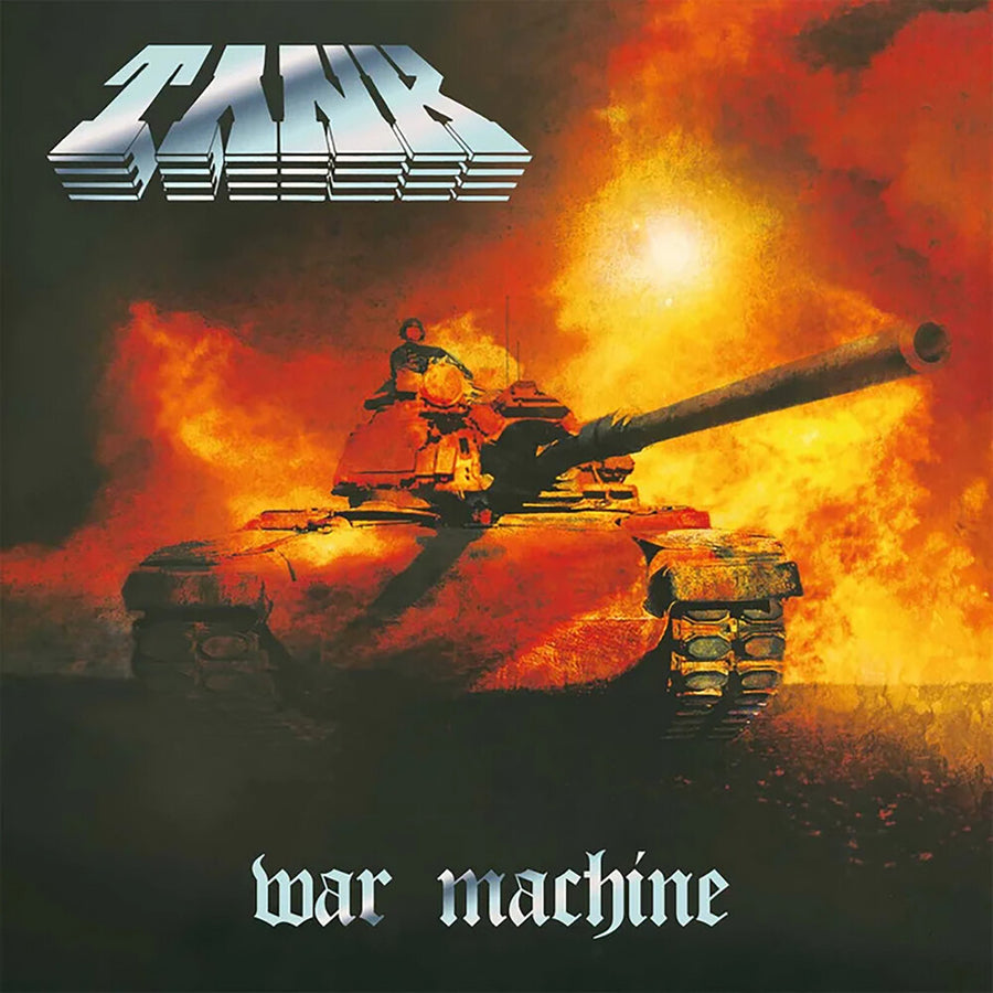 the album cover for Tank - War Machine [Blue]