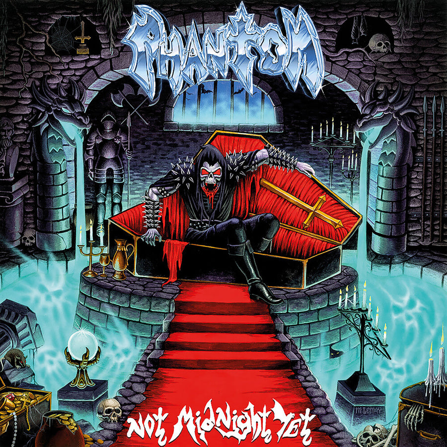 the album cover for Phantom - Not Midnight Yet [Red]