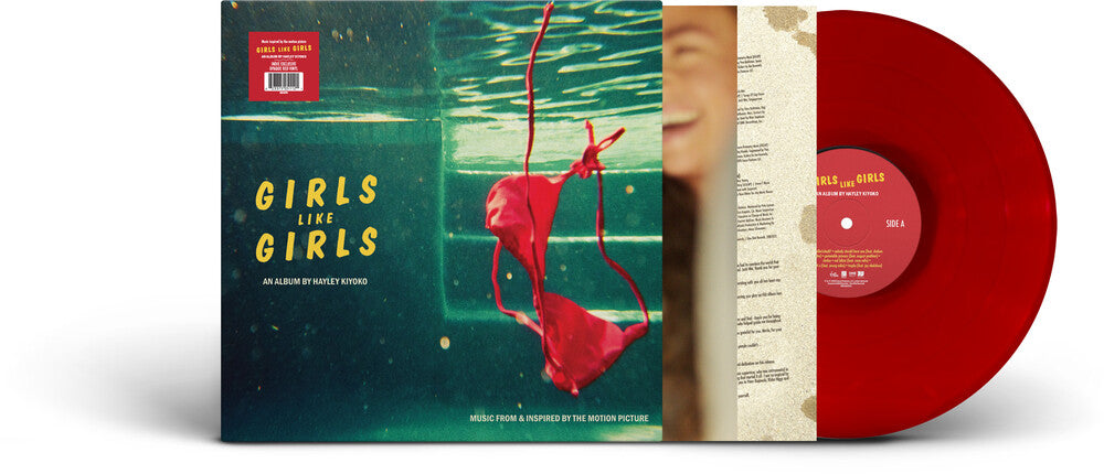 the album cover for Hayley Kiyoko - girls like girls the album [Indie Exclusive Opaque Red]