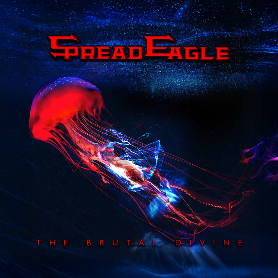 the album cover for Spread Eagle - Brutal Divine