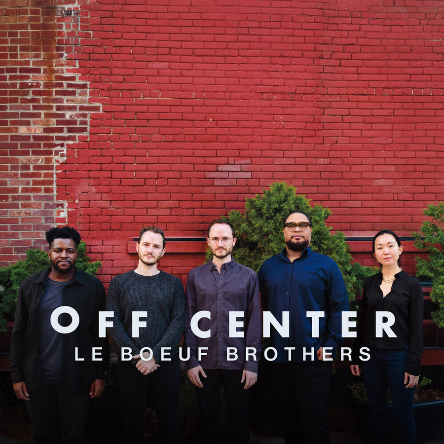 the album cover for Le Boeuf Brothers - Off Center