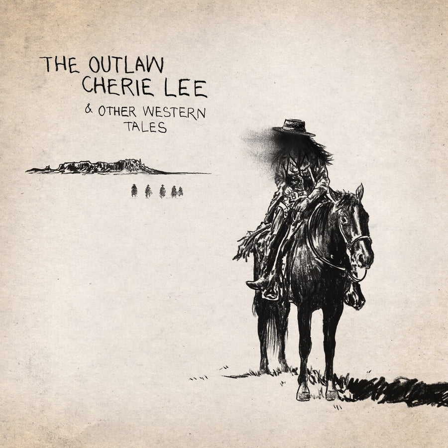 the album cover for Shaboozey - Outlaw Cherie Lee & Other Western Tales