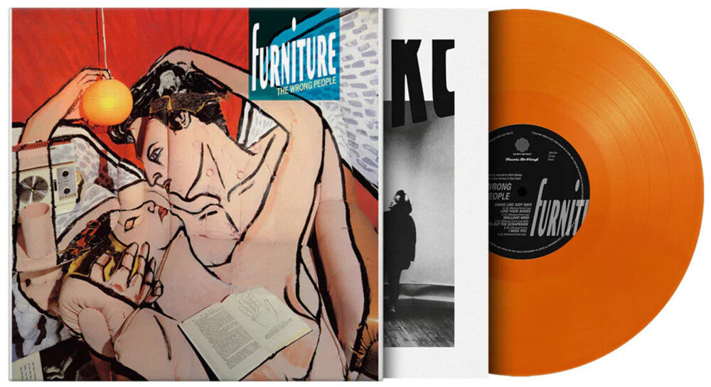 the album cover for Furniture - Wrong People - Limited 180-Gram Orange Colored Vinyl