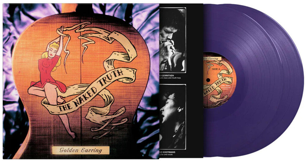 the album cover for Golden Earring - Naked Truth - Limited 180-Gram Purple Colored Vinyl