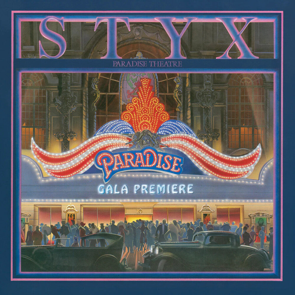 the album cover for Styx - Paradise Theatre [With Booklet] (Hol)