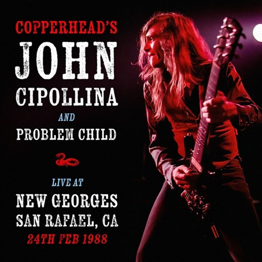 the album cover for Cipollina, John & Problem Child - Live From New Georges, San Rafael, Ca 24th February 1988
