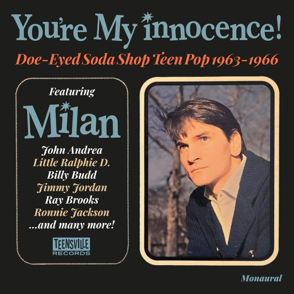the album cover for You're My Innocence: Doe-Eyed Soda Shop Teen Pop - You'Re My Innocence! (Doe-Eyed Soda Shop Teen Pop 1963-1966) / Various