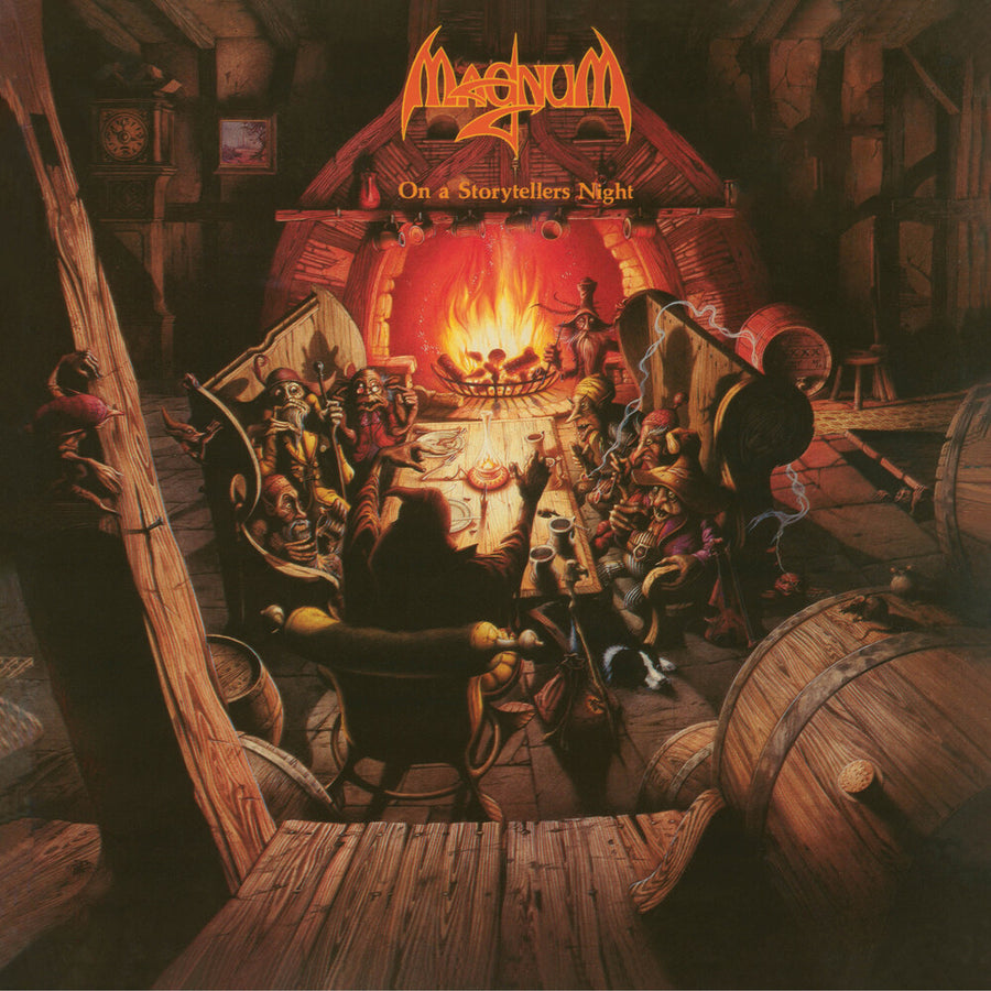 the album cover for Magnum - On A Storyteller's Night (Jewl) [Reissue]