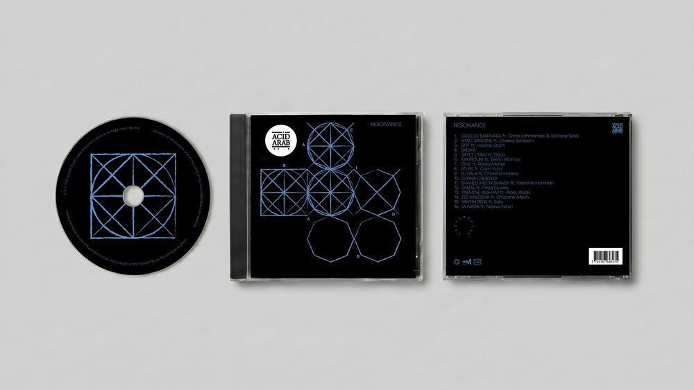 the album cover for Acid Arab - Resonance