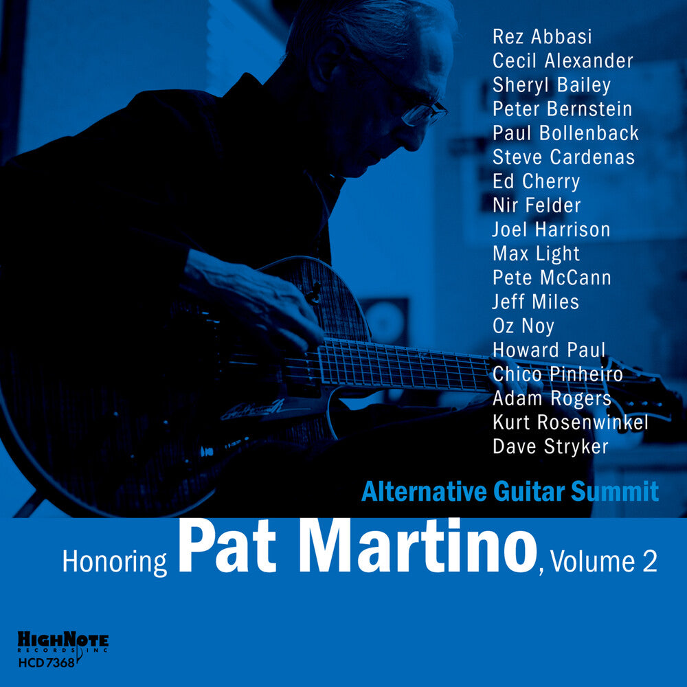 the album cover for Alternative Guitar Summit - Honoring Pat Martino Vol. 2 [Digipak]