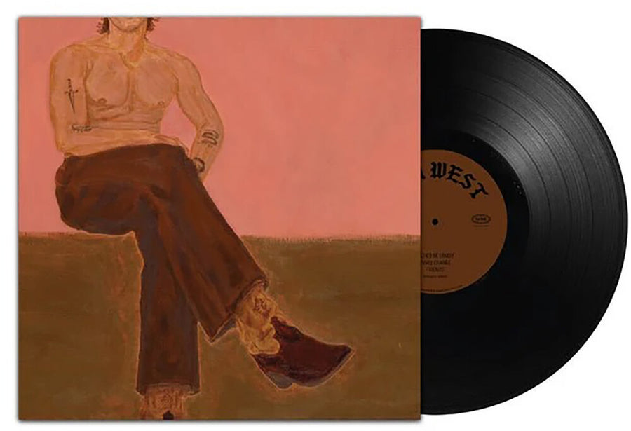 the album cover for West, Don - Don West - Black Vinyl