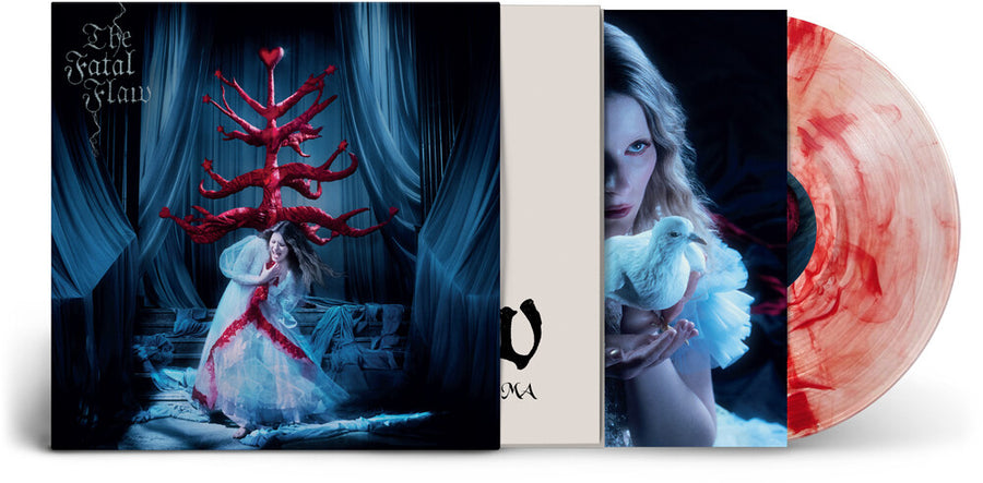 the album cover for Paris Paloma - Fatal Flaw [Indie Exclusive] [Clear Vinyl] (Ofgv) (Post) (Red) [Indie Exclusive]