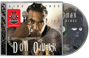 the album cover for Don Omar - King Of Kings (Machete 20th Anniversary) (Aniv)