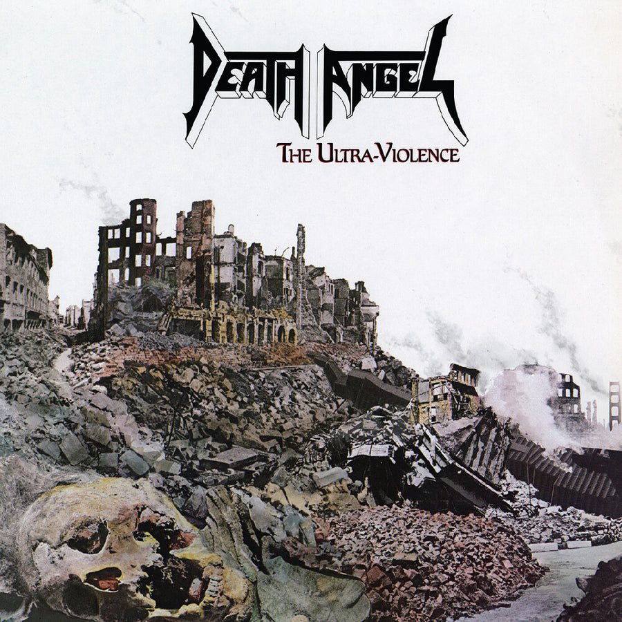 the album cover for Death Angel - Ultra-Violence (Remastered) [Smoking Crater]