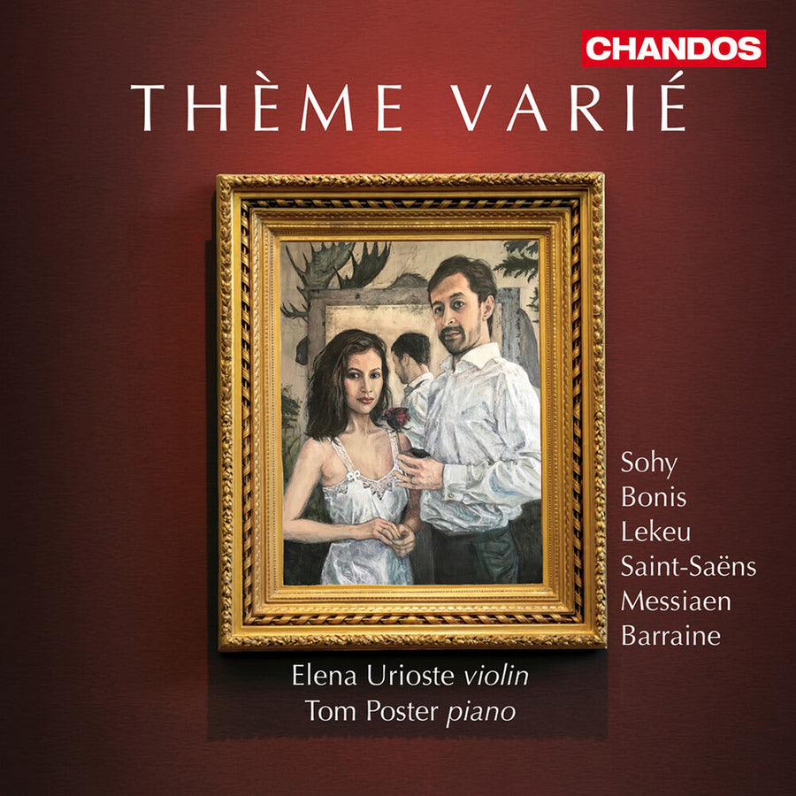 the album cover for Elena Urioste - Theme Varie