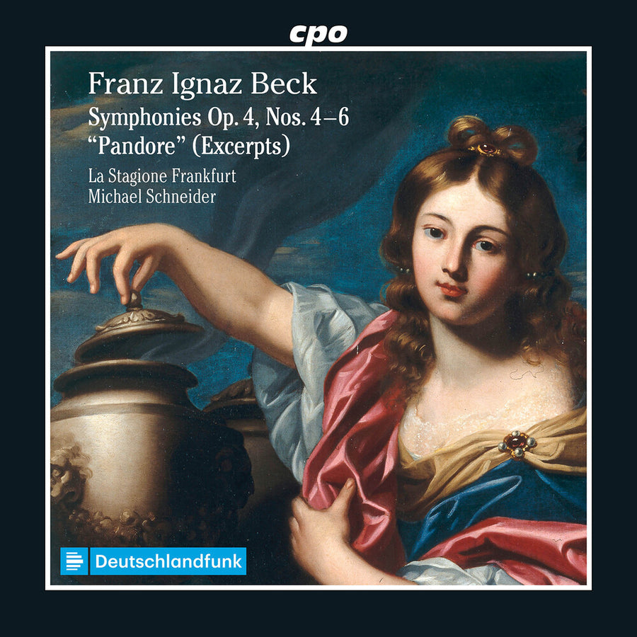 the album cover for La Stagione Frankfurt - Symphonies Op. 4 Nos- 4-6 & Pandore (Excerpts)