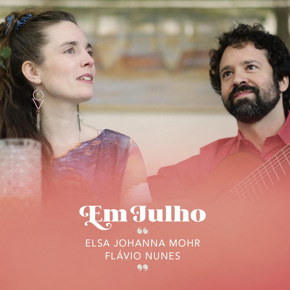 the album cover for Elsa Mohr  Johanna - Em Julho