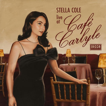 the album cover for Stella Cole - Live at Cafe Carlyle