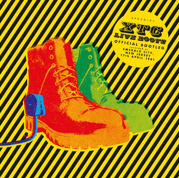 the album cover for Xtc - Live Boots: Emerald City Cherry Hill New Jersey