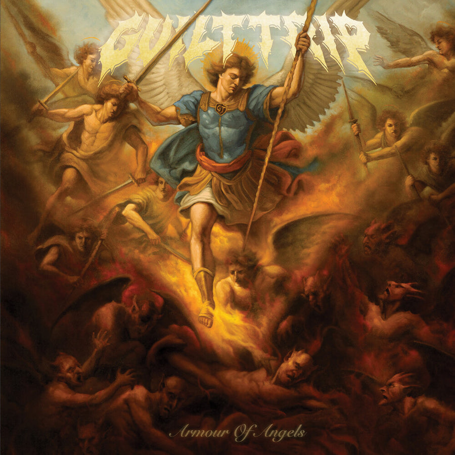the album cover for Guilt Trip - Armour Of Angels